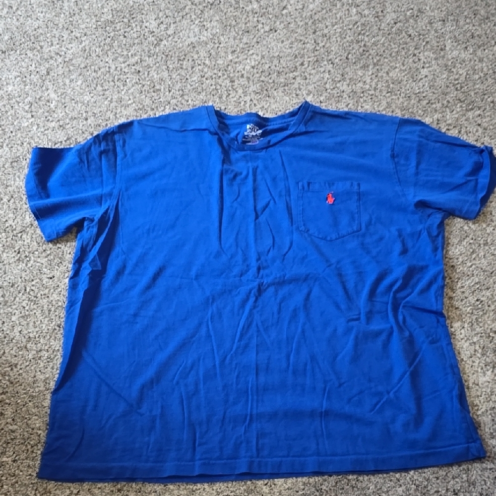 Blue Polo by Ralph Lauren Men's Shirt
